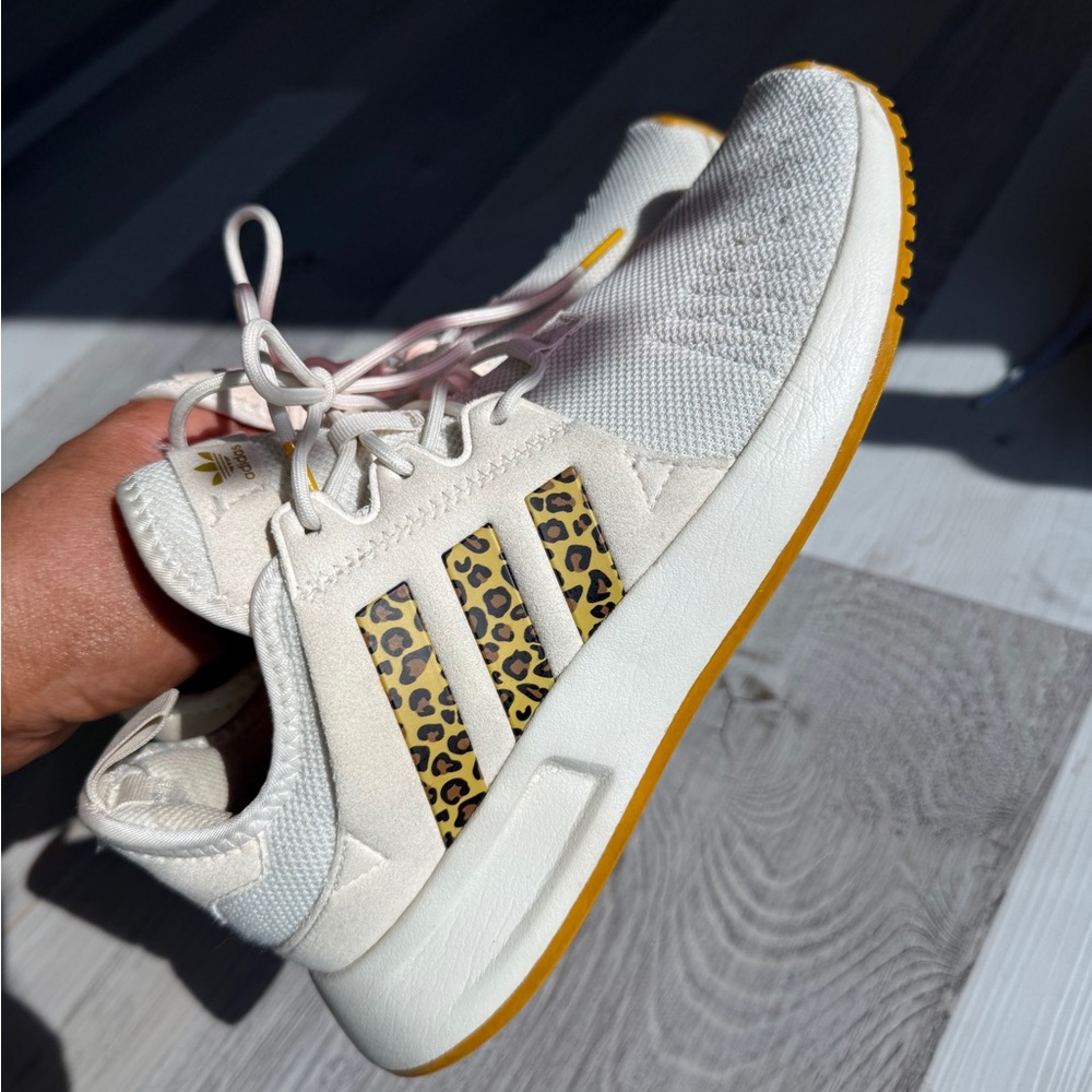 Big girls adidas X_plr leopard shoes